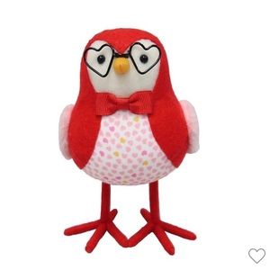 5.75" Fabric
Valentine's
Day Bird
Figurine Heart Shaped
Glasses -
Spritz™m